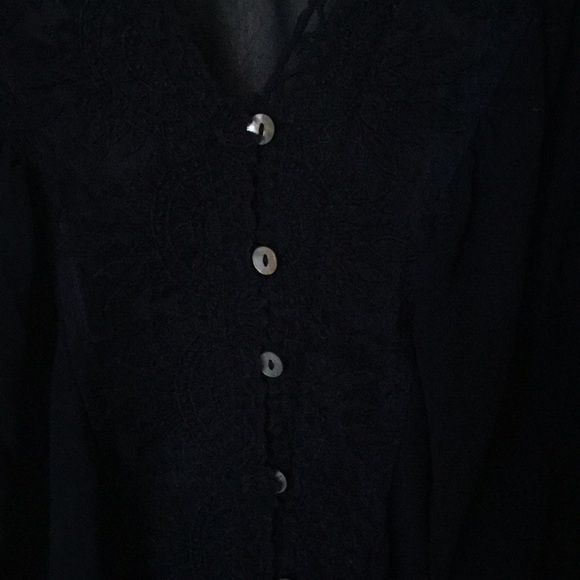 Navy blue blouse - Picture 3 of 4
